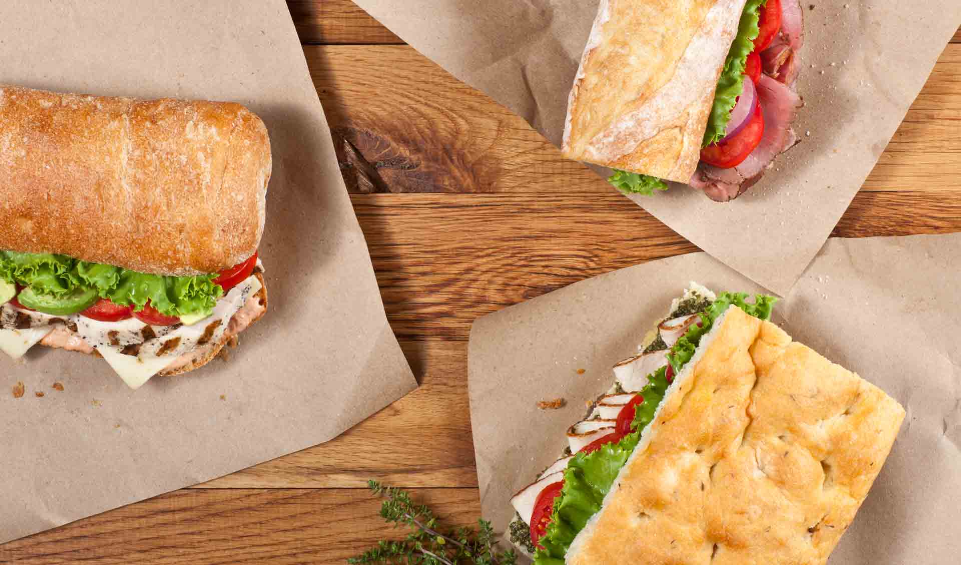 Ladle & Leaf Sandwiches